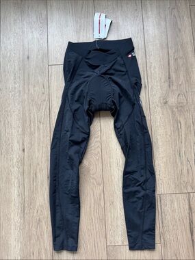 NWT Santic Women’s Cycling Bike Pants XS Black Padded Pockets Stretch